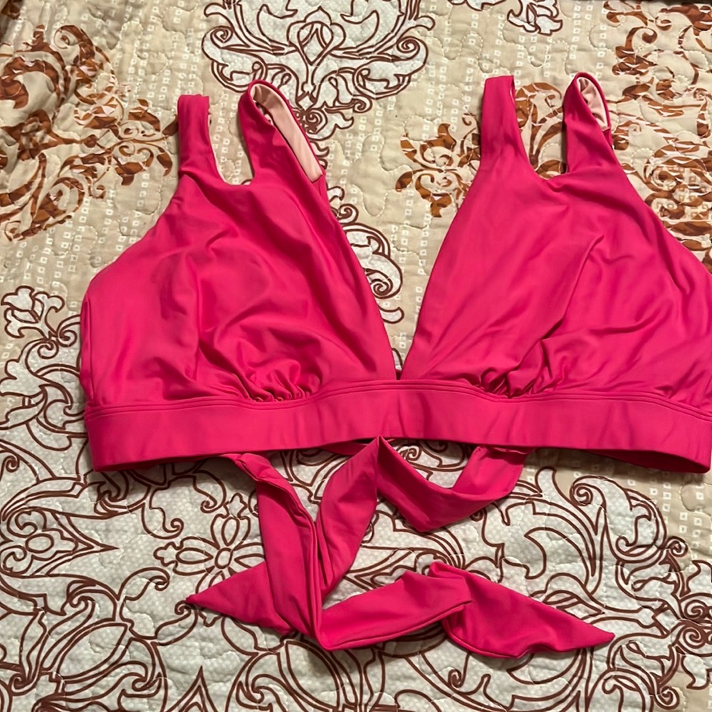 Pink Bikini Top
